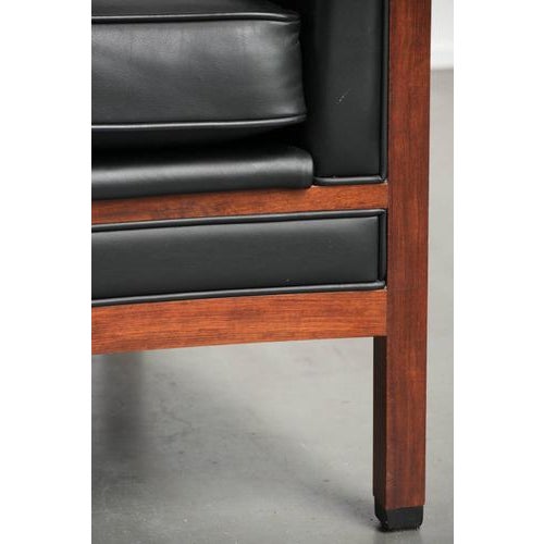 Art Deco Chairs in Black Cow Leather from Schuitema, Set of 2 For Sale - Image 12 of 16