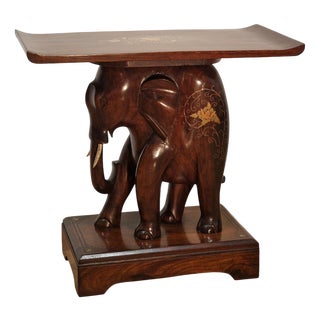 Southeast Asian Style Coffee Table in Teak, 1940s For Sale