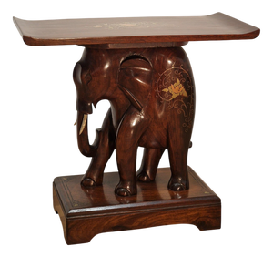 Southeast Asian Style Coffee Table in Teak, 1940s