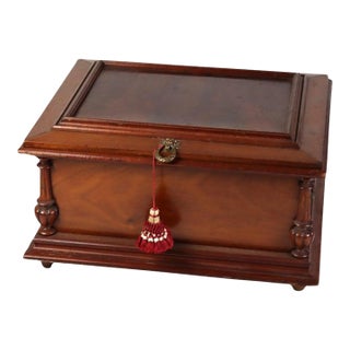 Antique German Shultz Marke Disk Player With Eight Disks C1890 For Sale