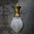 1920s French Art Deco Etched Glass and Gilt Brass Pendant Lamp, 1920s For Sale - Image 5 of 10