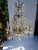 Bagues Style Gilt Brass and Highly Beaded Chandelier With Bottom Section That Lights Up For Sale - Image 4 of 13