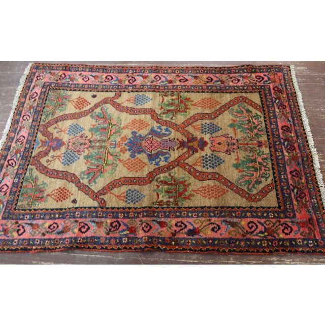 Antique Persian Kurdish Rug, For Sale - Image 11 of 12