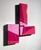 David E. Peterson, Puzzle #122: Pink Colorful Geometric Abstract Wall Sculpture, 2024, Wood and Resin For Sale - Image 6 of 6
