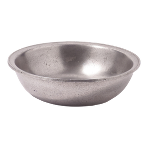 American Armetale Basin With Beaded Edge Rim by Wilton Rwp, 1973