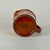 Antique 19th Century French Hand Painted Polkadot Pitcher in Caramel Brown, 4" H For Sale - Image 9 of 9