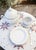 White porcelain with a platinum rim. Platinum Heirloom. The set comprises the following 57 pieces: 24 dinner plates: 23.8...