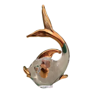 Vintage Franco Moretti Murano Glass Art Fish