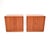 Mid-Century Modern Vintage Danish Teak Cabinets by Peter Hvidt and Orla Molgaard Nielsen for Søborg Møbelfabrik, 1960s, Set of 2 For Sale - Image 3 of 11