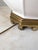 Mid 20th Century Vintage Chinoiserie Style Ceramic & Brass Gourd Table Lamp For Sale - Image 5 of 6