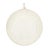 Metal Ashlan Bird Bath - Pearl White For Sale - Image 7 of 8