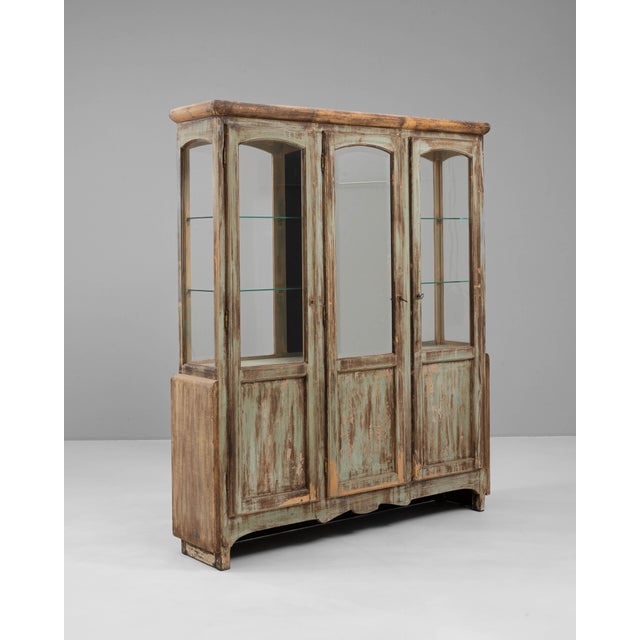Wood 1930s French Store Vitrine For Sale - Image 7 of 12