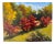 "Red Foliage" Contemporary Landscape Oil Painting by Teresa DiMarco For Sale