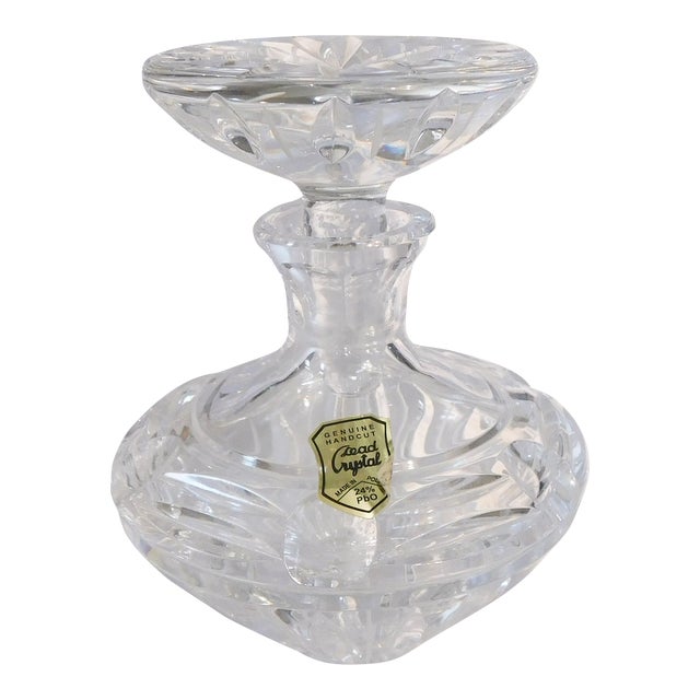 1920s Cut Lead Crystal Perfume Bottle From Poland Chairish