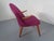 Wood Purple Teak Armchair by Kurt Olsen for Glostrup, Denmark, 1950s For Sale - Image 7 of 18