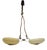 Vintage Art Deco Style Pendant Light, Poland, 1970s For Sale