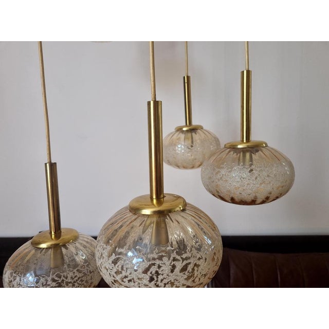 Mid-Century Modern Mid-Century Pendant from Fischer Leuchten, Germany, 1970s For Sale - Image 3 of 18