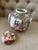 Ceramic Vintage Chinese Famille Rose Porcelain Ginger Jar With Lid - Hand Painted For Sale - Image 7 of 9