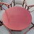 Exceptional thonet vienna dining ensemble from 1987, comprising a round pedestal dining table and five matching armchairs,...