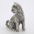 Silver Vintage Italian Handmade Genuine Silver Sitting Cat Figurine Miniature Sculpture, Made in Tuscany (Arezzo, Italy) For Sale - Image 8 of 11
