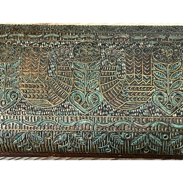 Antique Wooden Box For Sale - Image 9 of 14