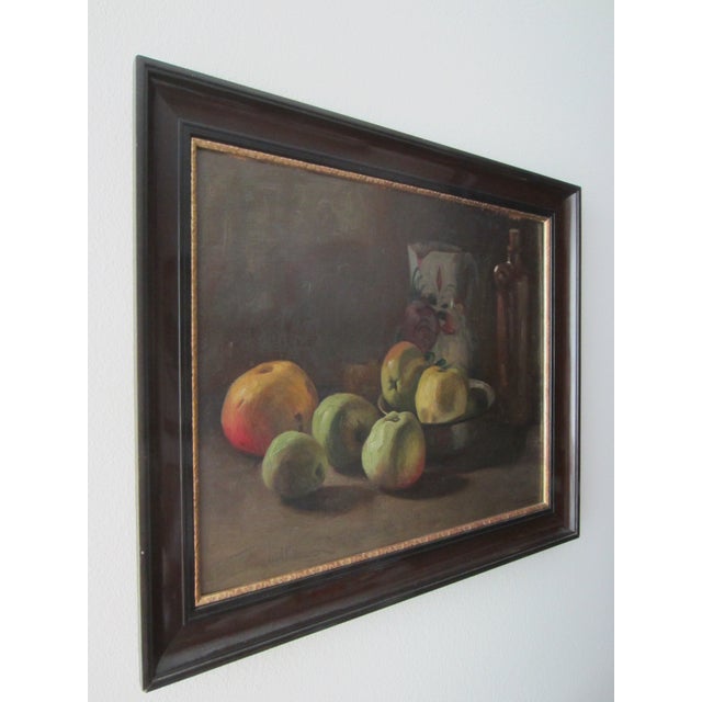 Oil on Board inspires by prolific Native Russian Artist Wladimir Linde 1862-1940, born in Riga moved and died in Germany....