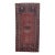 1970s Vintage Turkish Handmade Wool Cotton Red Runner Rug For Sale