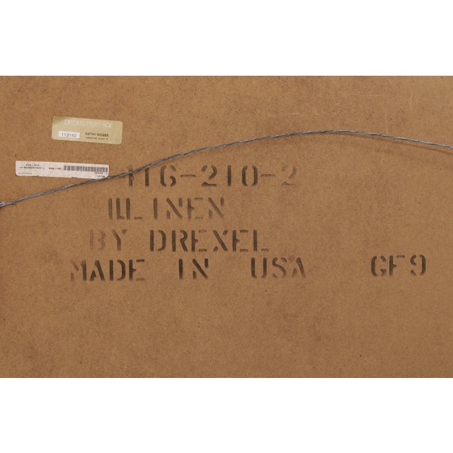 Drexel Heritage Neoclassical Trumeau Wall Mirror For Sale - Image 14 of 14