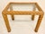 1980s Relocation Super Sale! 1980s Twisted Rattan Modern Coastal Style Side Table For Sale - Image 5 of 11