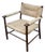 Vintage Woven Rush Lounge Chair in the Style Mel Smilow For Sale