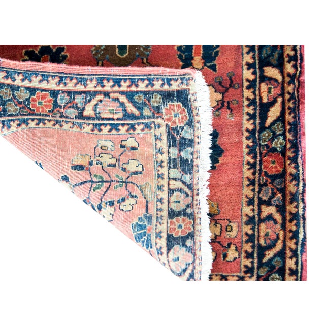 Early 20th Century Persian Sarouk Rug For Sale - Image 10 of 12