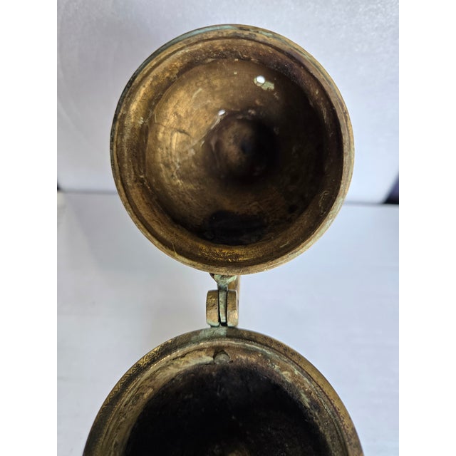 18th Century Italian Brass Incense Burner For Sale - Image 10 of 12