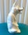 Mid 20th Century Large Italian Ceramic Wolf/Fox Figure For Sale - Image 5 of 8