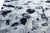 Early 21st Century Contemporary Smoky Leopard Rug in Black and Grey by Doris Leslie Blau For Sale - Image 5 of 10