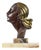 Bronze Art Deco Sculpture of a Woman on Marble, 1930s For Sale