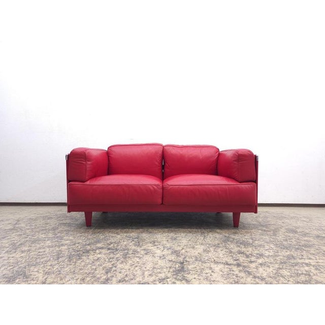 Red Twice Sofa Sofa from Poltrona Frau For Sale - Image 3 of 17