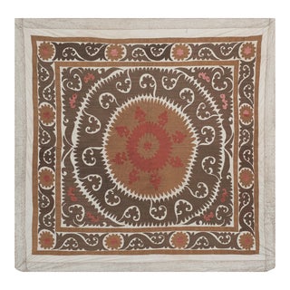 1960s Suzani Wall Hanging Decor For Sale