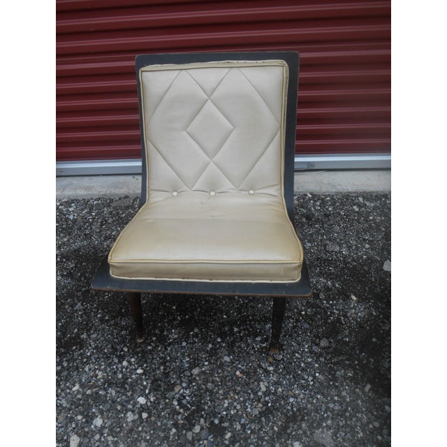I have a Rare Early Mid-Century Modern Carter Bros. Scoop Chair. This scoop chair is in very good vintage condition. The...