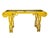 1970s Yellow Lacquer Ornate Pagoda Console For Sale In Boston - Image 6 of 6