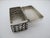 Silver Taxco Mexico Sterling Silver Miniature Basket Weave Trinket or Pill Box For Sale - Image 8 of 9