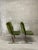1970s Pair of Vintage 1970’s MCM Tubular Metal Frame Dining Chairs For Sale - Image 5 of 15