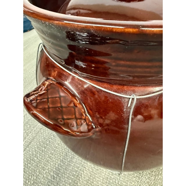 Ceramic 1900s Traditional Chinese Herbal Medicine Pot For Sale - Image 7 of 13