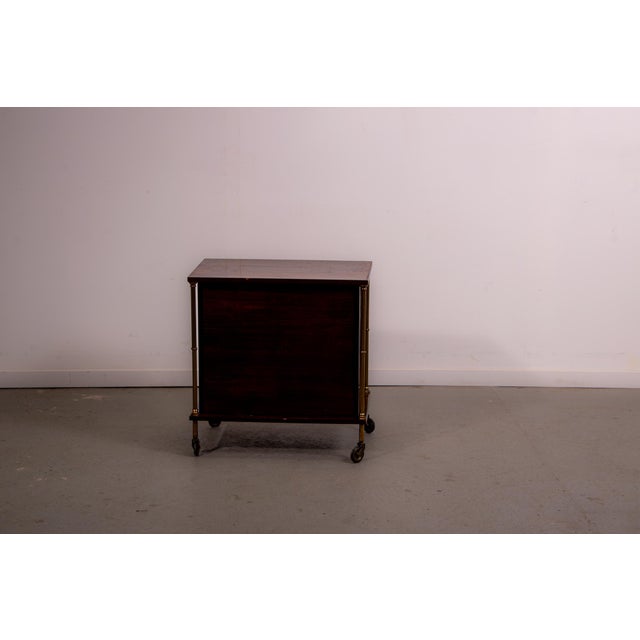 Mid-Century Modern French Bar Cabinet, 1970 For Sale - Image 11 of 13
