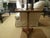 Wood Mid 20th Century English Regency Guéridons Side Tables With Pierced Brass Gallery a Pair For Sale - Image 7 of 9
