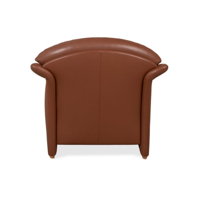 Club Chair in Leather from Walter Knoll For Sale - Image 11 of 14