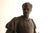 Metal Antique Large Spelter Sculpture of Renaissance Nobleman, French 19th Century For Sale - Image 7 of 15