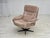 Danish Swivel Armchair in Beige Furniture Fabric, 1970s For Sale - Image 16 of 18
