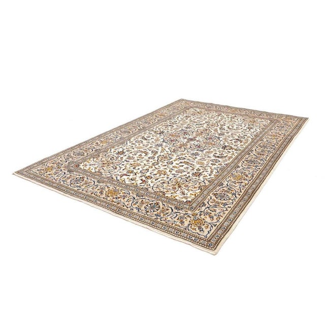 Kashan Rug in Hand-Knotted Wool For Sale - Image 11 of 11