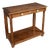 Empire Walnut Console Table, Early 19th Century For Sale