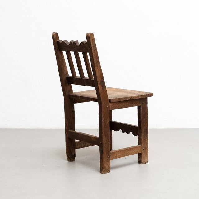 Mid-Century Modern Rationalist Wood Chairs, 1940s, Set of 4 For Sale - Image 6 of 18